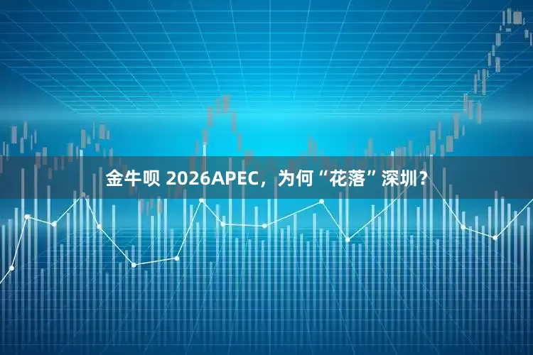 金牛呗 2026APEC，为何“花落”深圳？